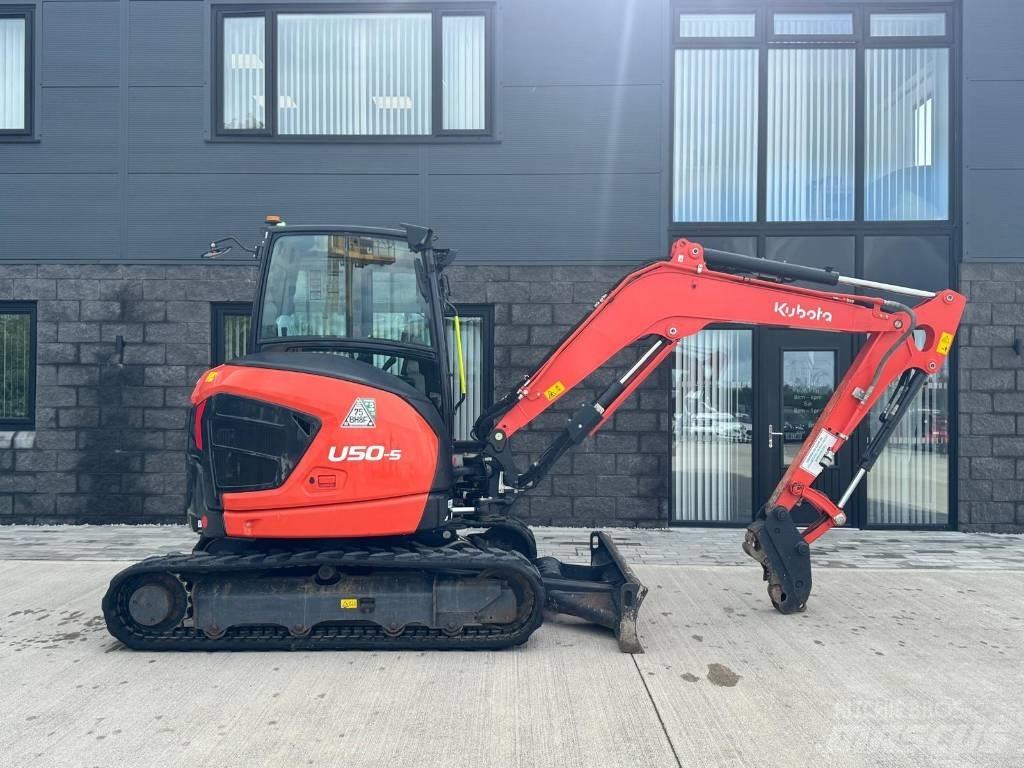 Kubota U 50-5 Mini ekskavatörler, 7 tona dek