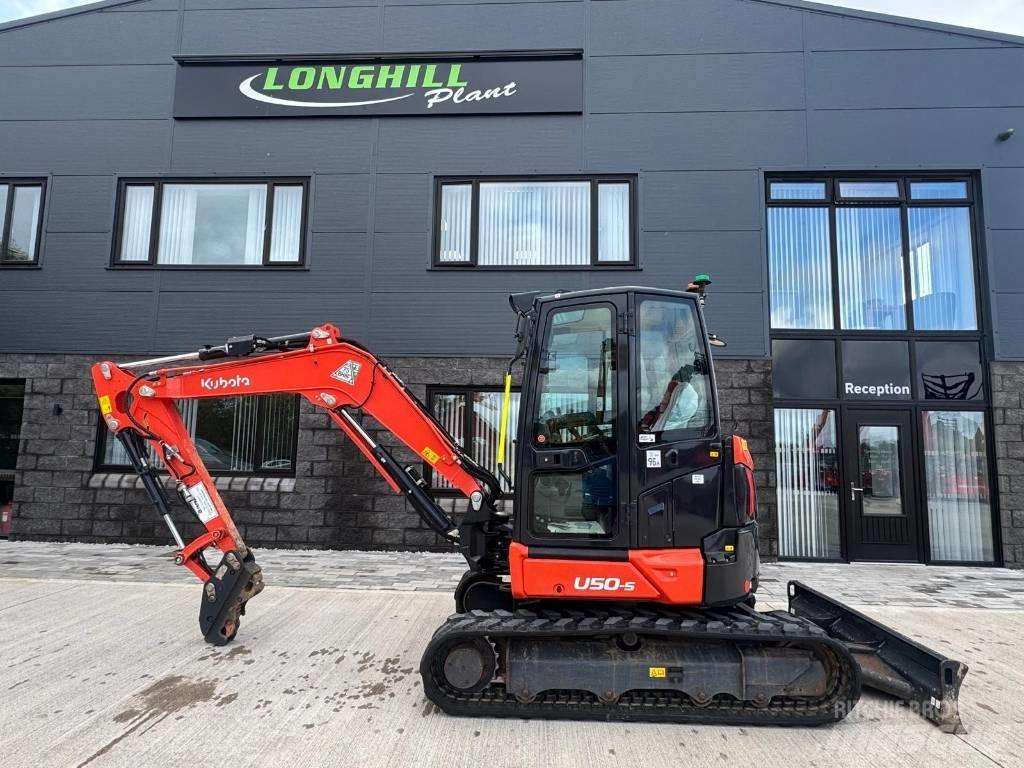Kubota U 50-5 Mini ekskavatörler, 7 tona dek