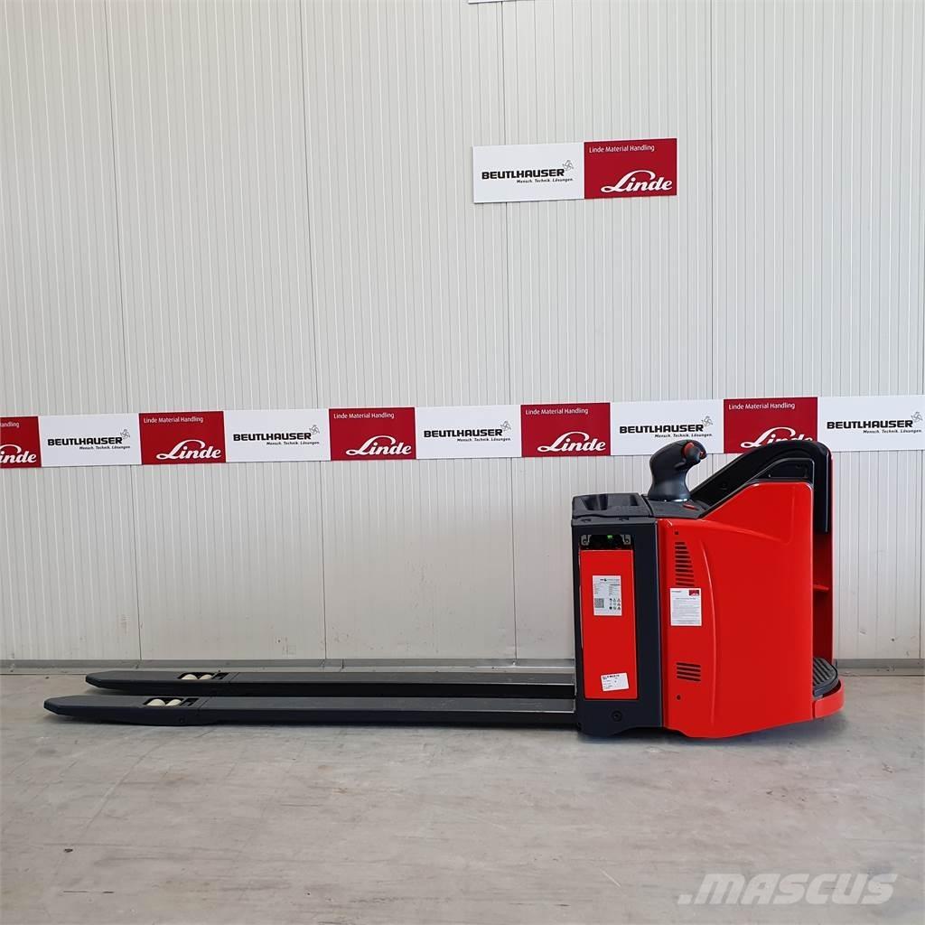 Linde T20SP lang Yaya kumandali istif makinasi