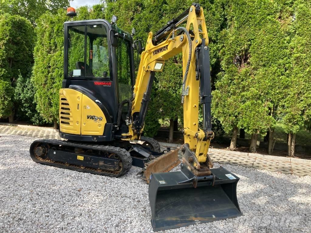 Yanmar Vio 23 Mini ekskavatörler, 7 tona dek