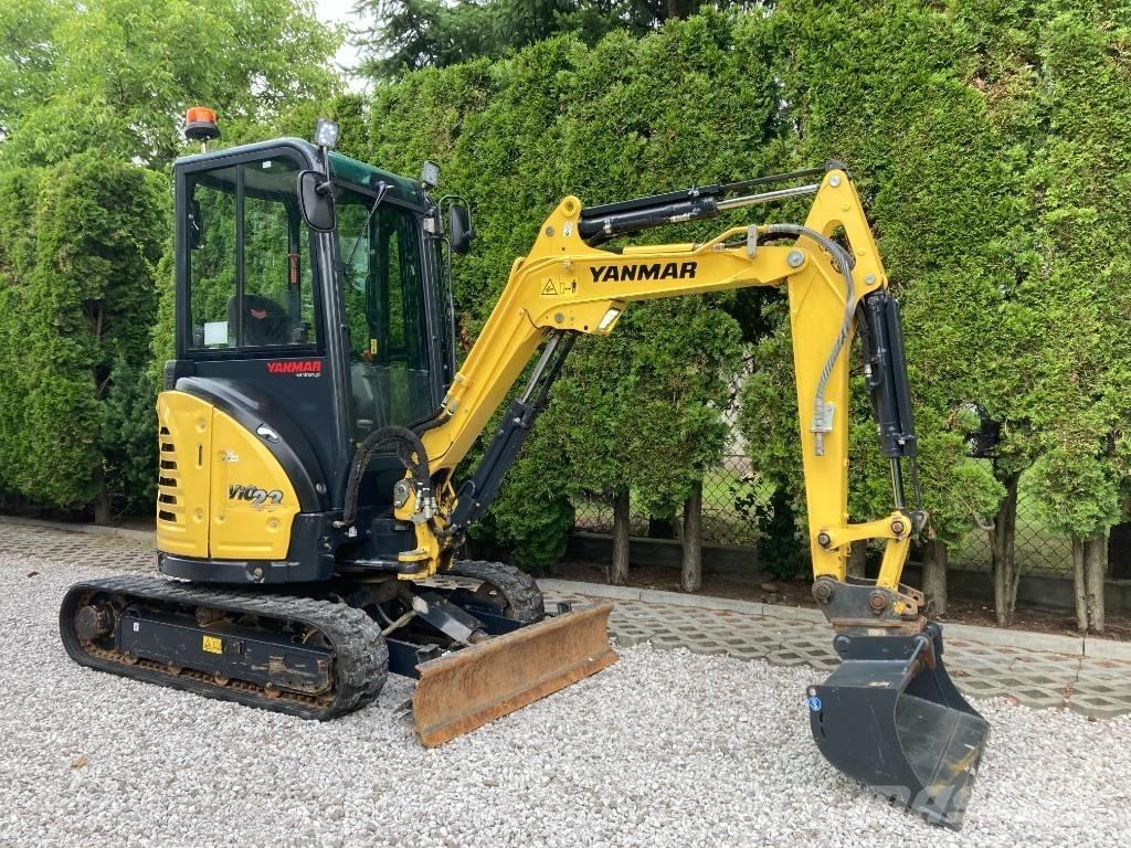 Yanmar Vio 23 Mini ekskavatörler, 7 tona dek