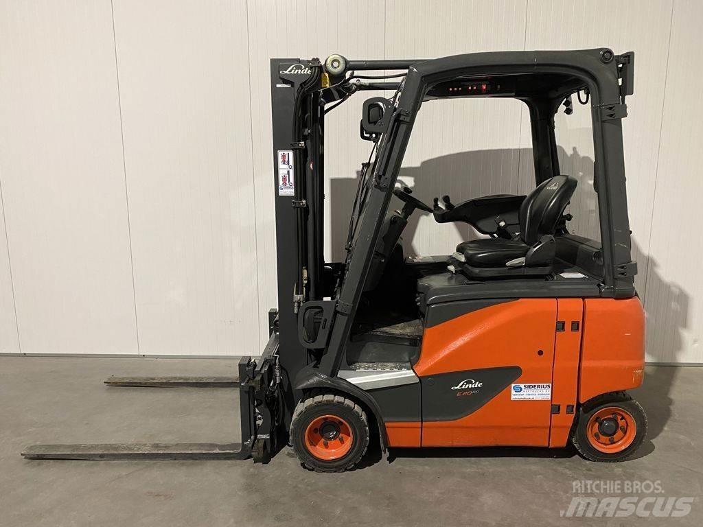 Linde E20PH-02 Elektrikli forkliftler