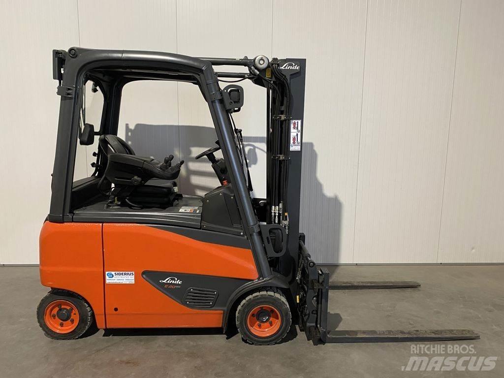 Linde E20PH-02 Elektrikli forkliftler