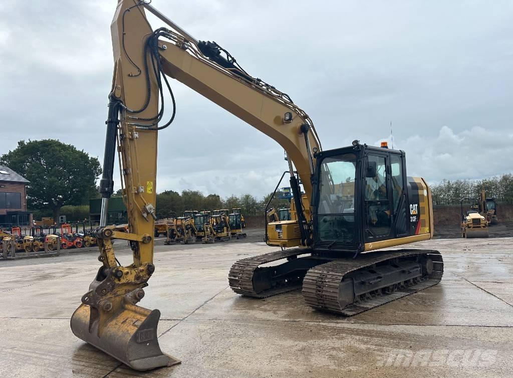 CAT 313 F L Paletli ekskavatörler