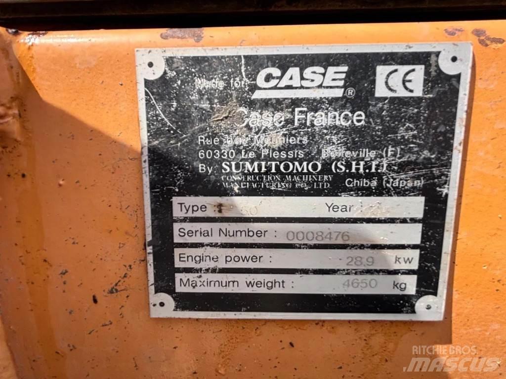CASE 50 Mini ekskavatörler, 7 tona dek