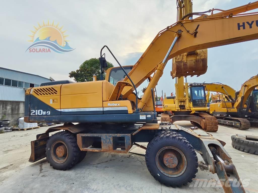 Hyundai Robex 210W-9 Lastik tekerli ekskavatörler