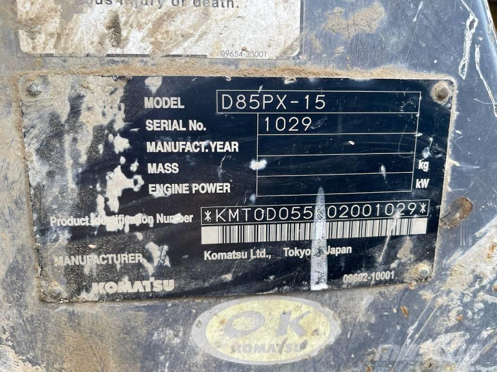 Komatsu D 85 PX-15 Paletli dozerler