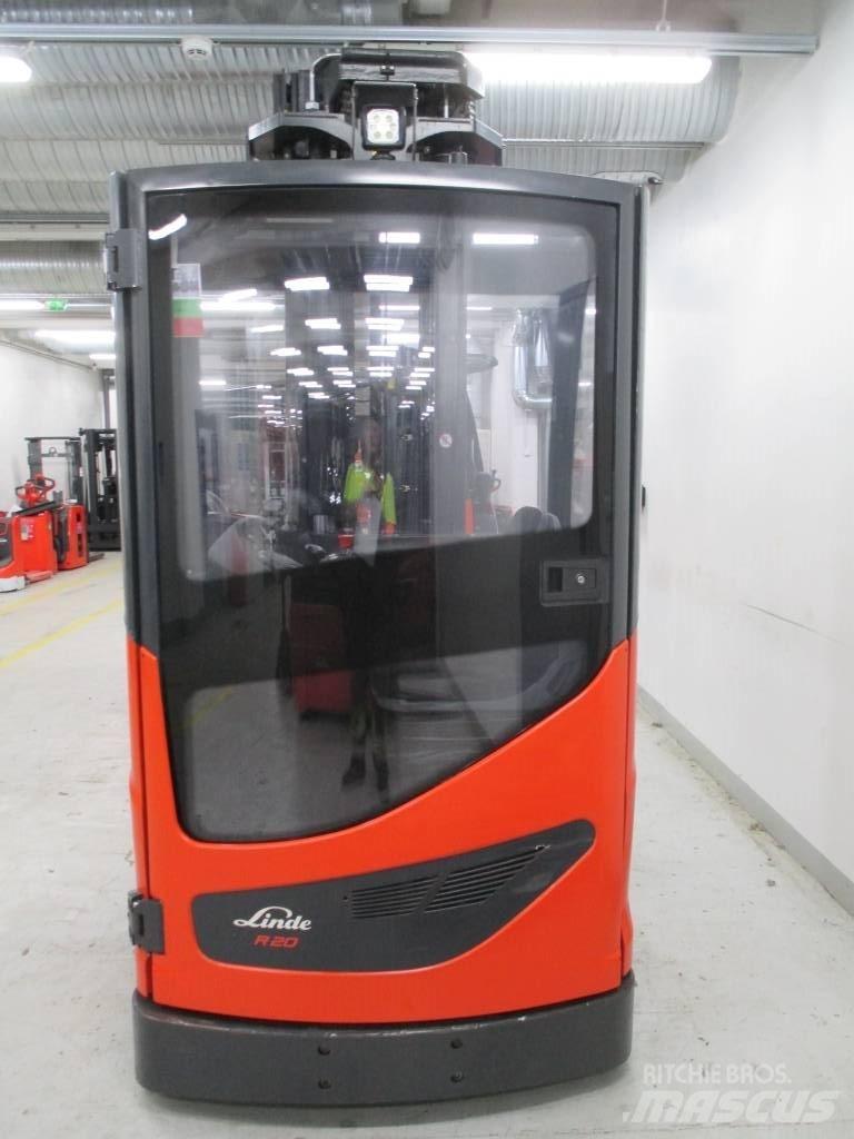 Linde R20 Reach truck - depo içi istif araçları