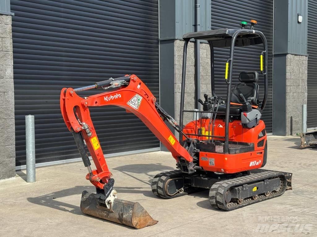 Kubota U 17-3a Mini ekskavatörler, 7 tona dek