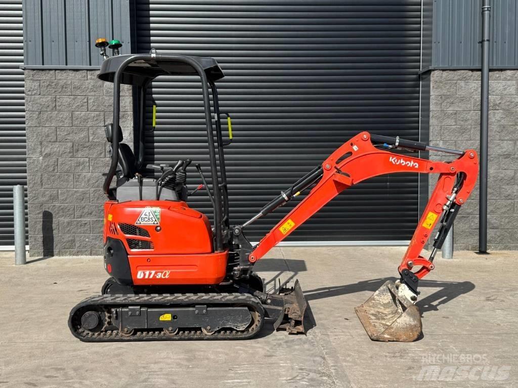 Kubota U 17-3a Mini ekskavatörler, 7 tona dek