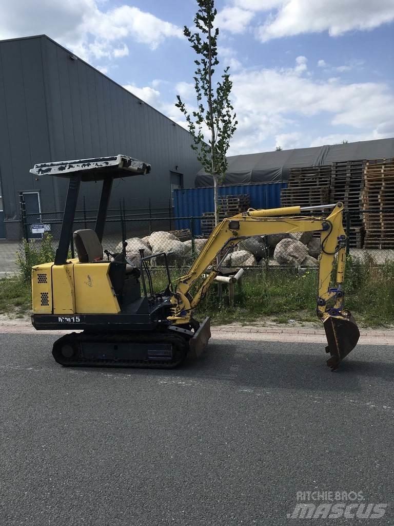 Mitsubishi Me15 Mini ekskavatörler, 7 tona dek