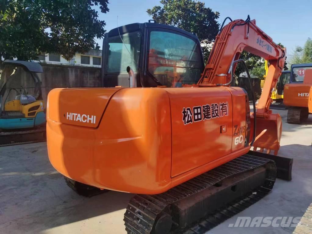 Hitachi ZX 60 Mini ekskavatörler, 7 tona dek