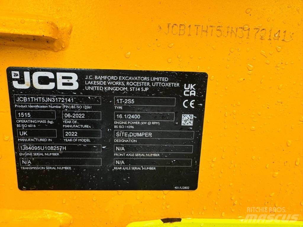 JCB 1T-2 Belden kirma kamyonlar