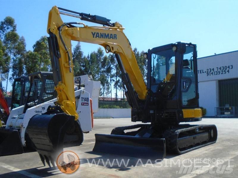 Yanmar Vio 50-6A Mini ekskavatörler, 7 tona dek