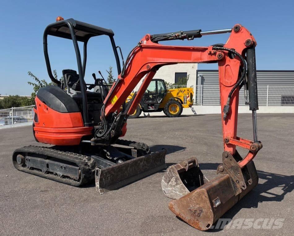 Kubota U 20-3 Mini ekskavatörler, 7 tona dek