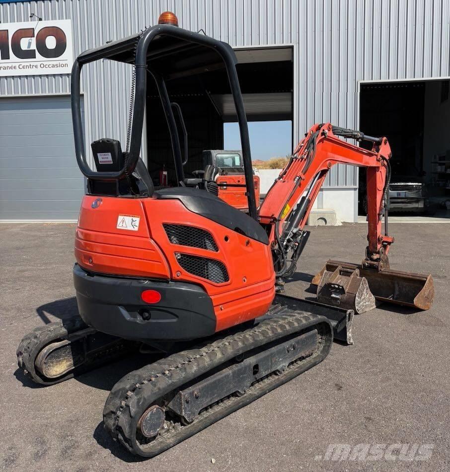 Kubota U 20-3 Mini ekskavatörler, 7 tona dek