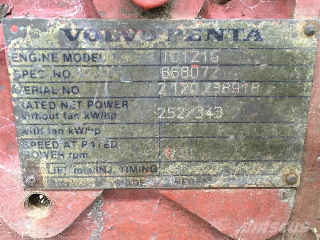 Volvo TD121G USED Motorlar
