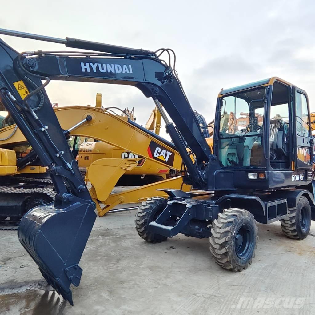 Hyundai R60W Lastik tekerli ekskavatörler