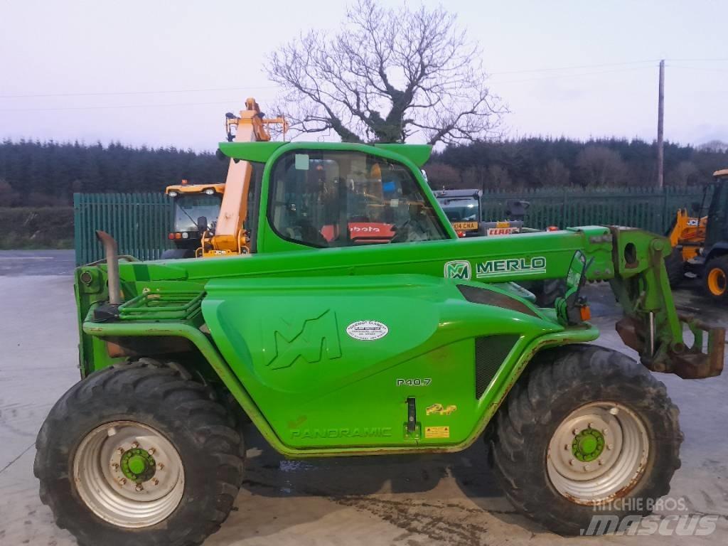 Merlo P 40.7 Teleskopik yükleyiciler