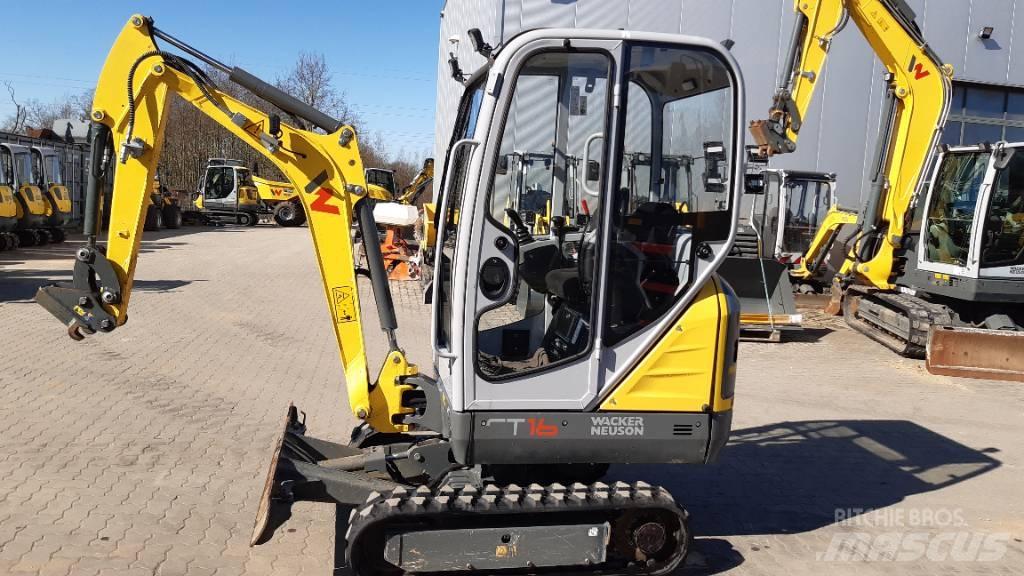 Wacker Neuson ET16 Paletli ekskavatörler