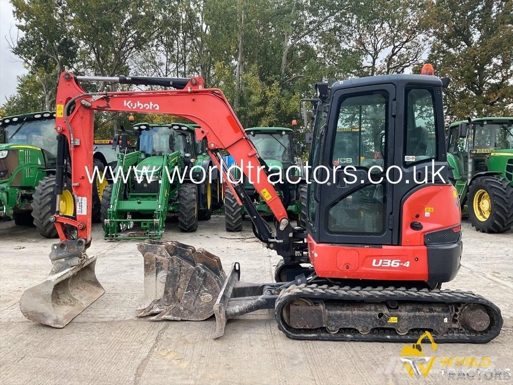 Kubota U 36-4 Mini ekskavatörler, 7 tona dek
