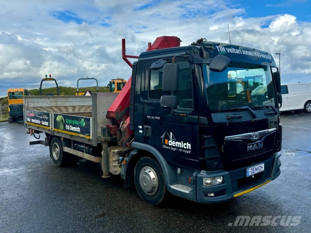 MAN TGL 12.250 Araç üzeri vinçler