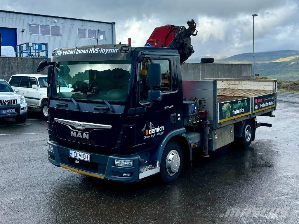 MAN TGL 12.250 Araç üzeri vinçler