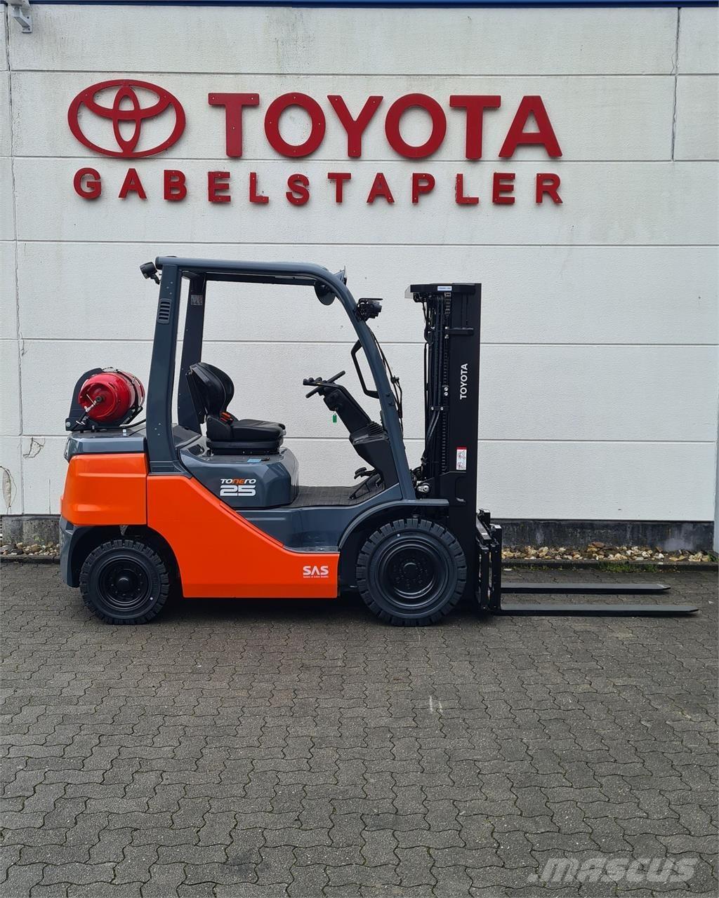 Toyota 02-8FGF25 LPG'li forkliftler