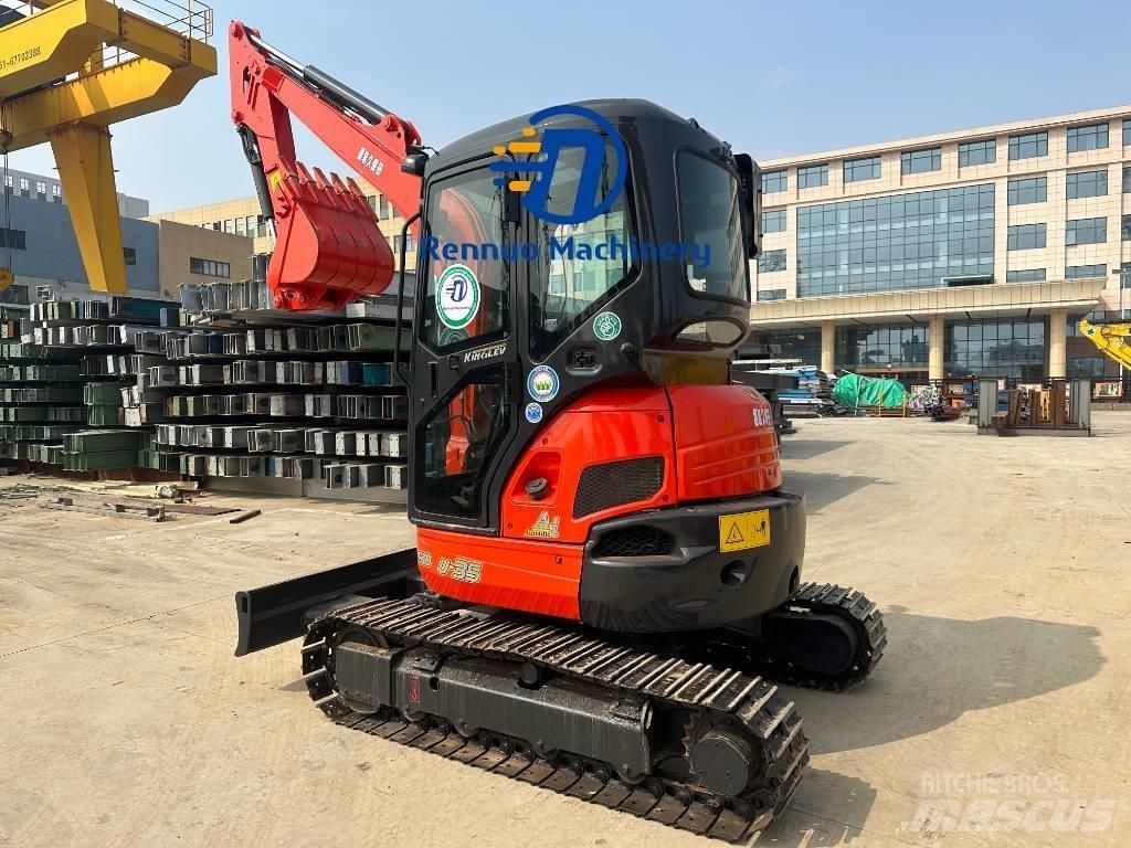 Kubota U 35 Mini ekskavatörler, 7 tona dek