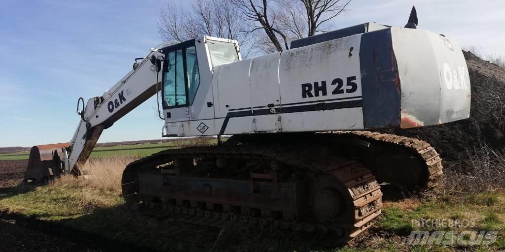 O&K RH25 Paletli ekskavatörler