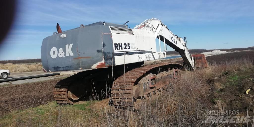 O&K RH25 Paletli ekskavatörler