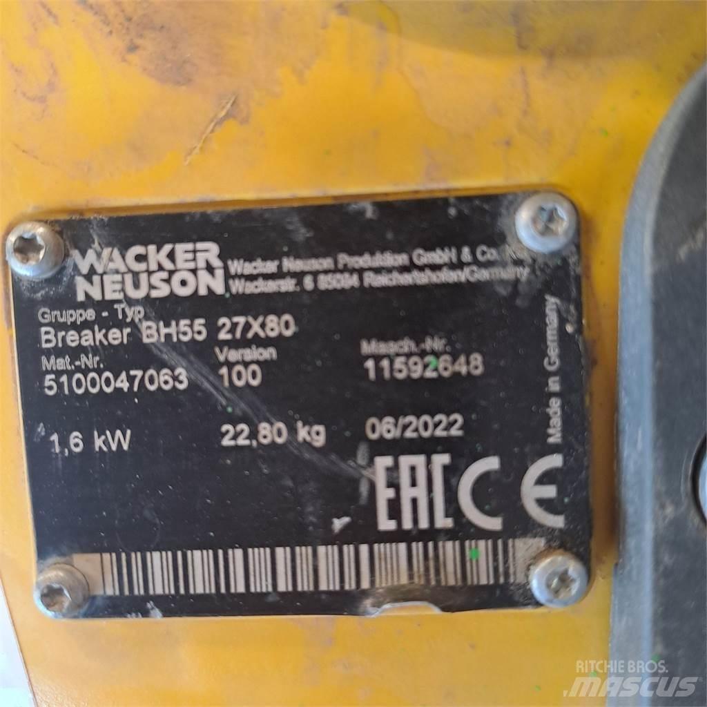 Wacker Neuson BH55 Sıkıştırma tokmakları