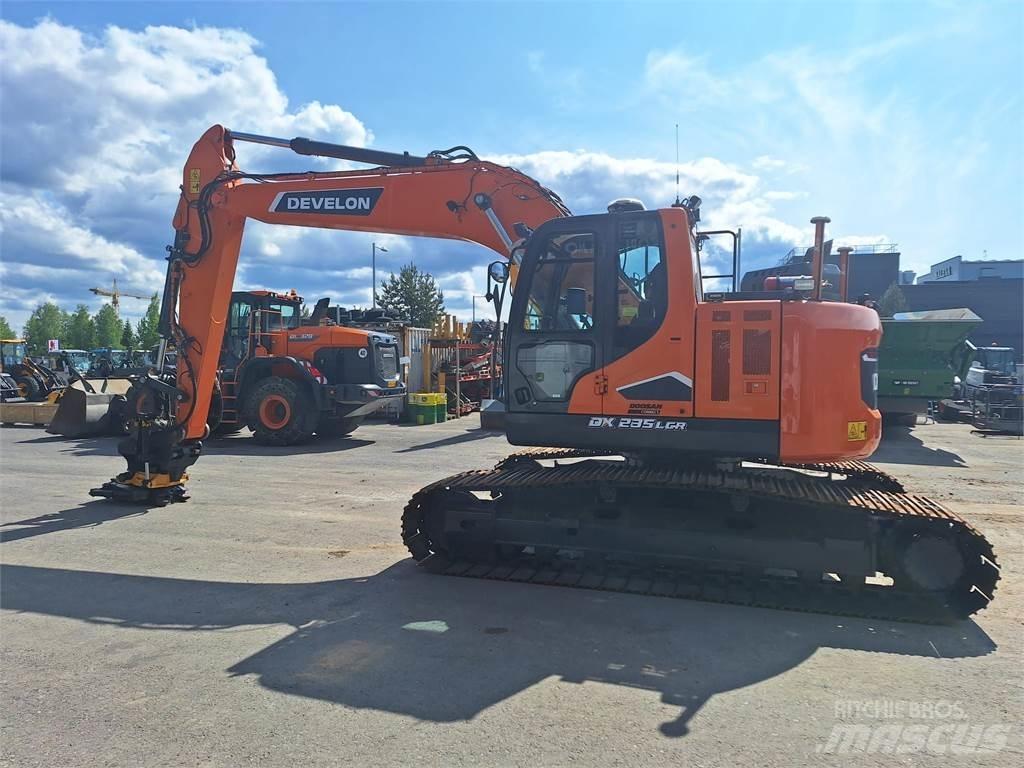 Doosan DX235LCR-7 Paletli ekskavatörler
