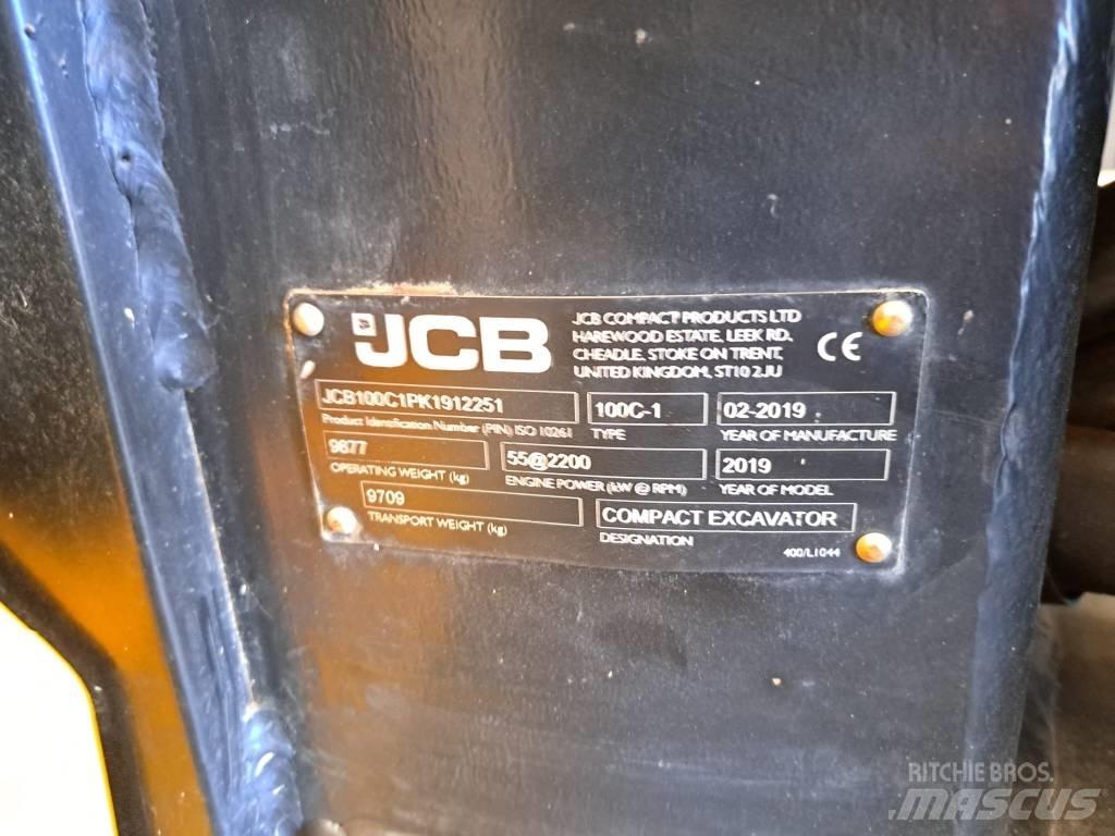 JCB 100 C-1 Midi ekskavatörler 7 - 12 t