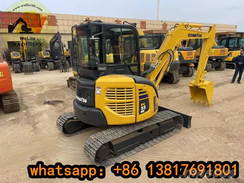 Komatsu PC 55 MR-3 Mini ekskavatörler, 7 tona dek