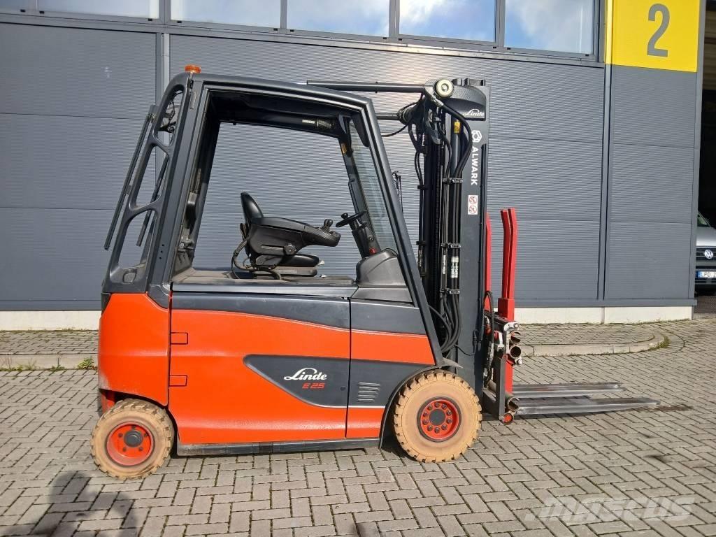 Linde E25/600 HL Elektrikli forkliftler