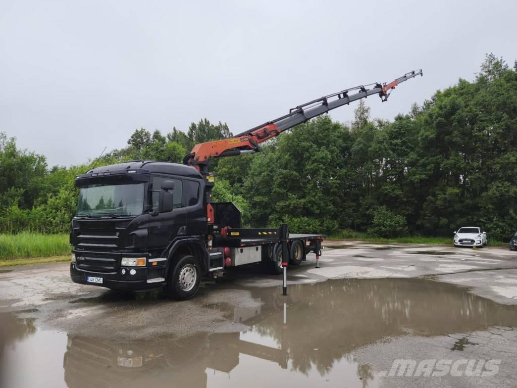 Scania P 420 Araç üzeri vinçler