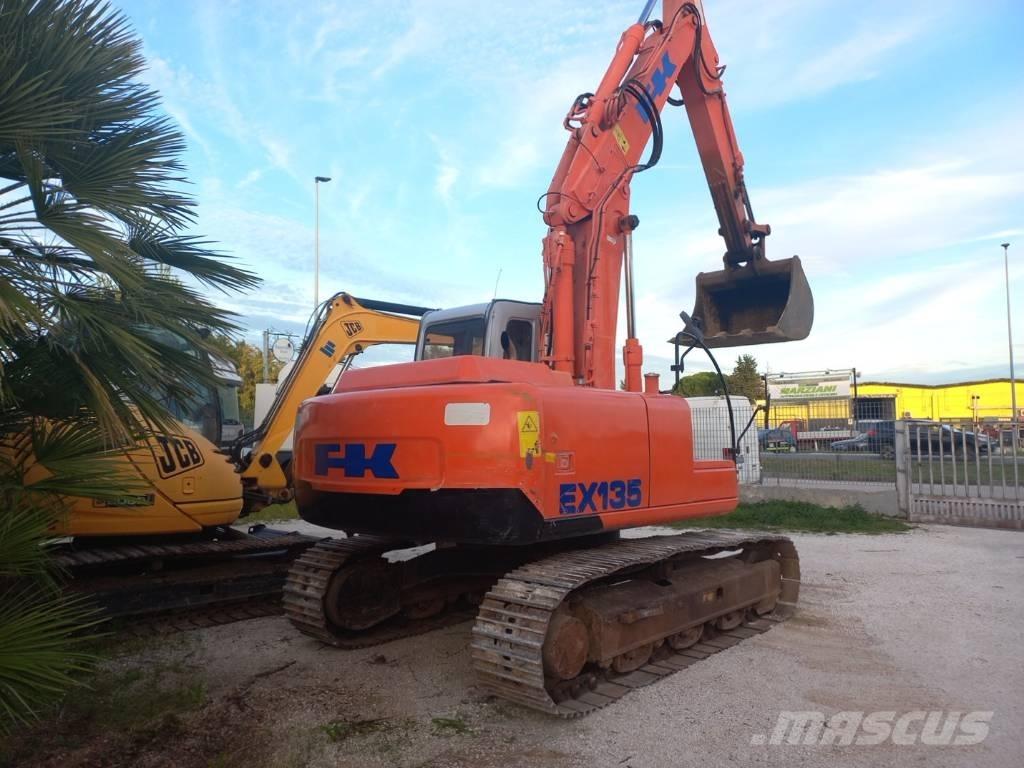 Fiat-Kobelco EX135 Paletli ekskavatörler