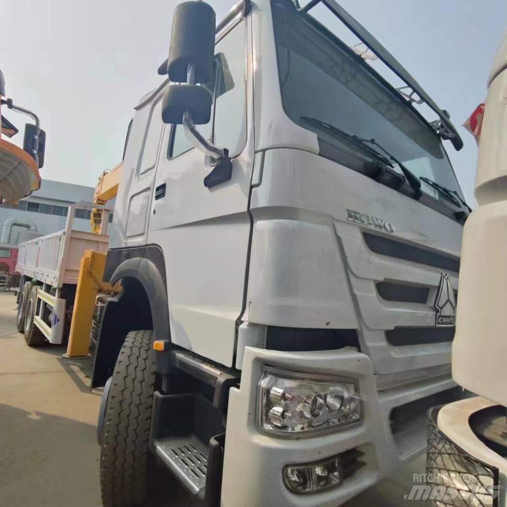 Howo 371 6x4 Araç üzeri vinçler