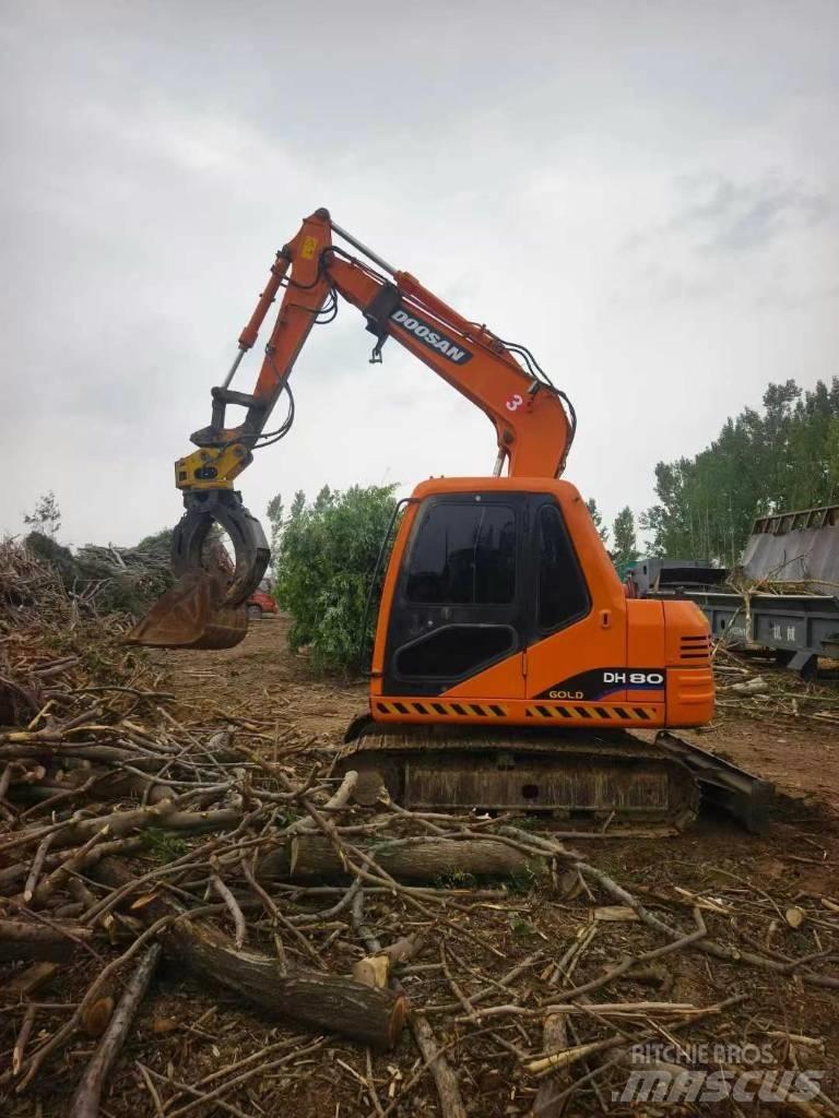 Doosan DH80 Paletli ekskavatörler