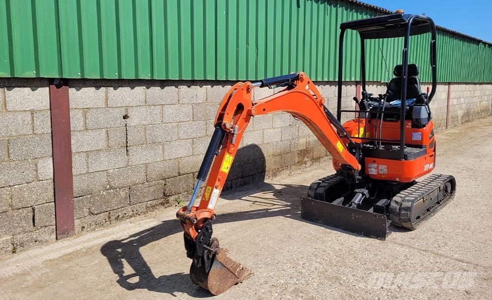 Kubota U17-3a Mini ekskavatörler, 7 tona dek