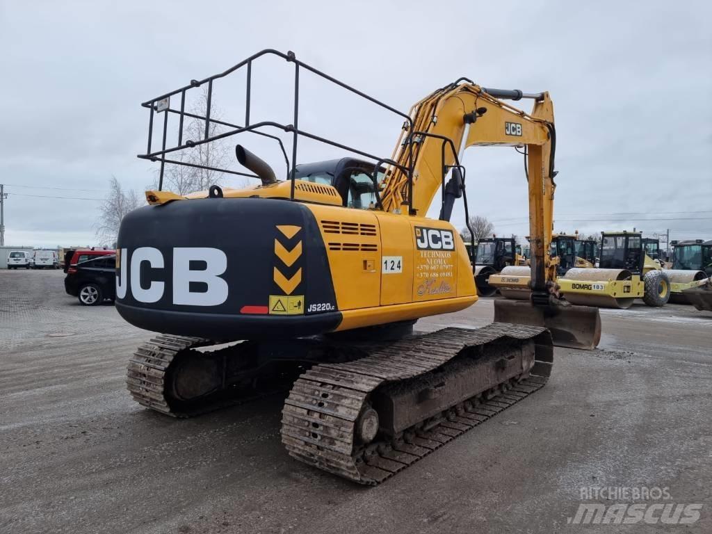 JCB JS 220 LC Paletli ekskavatörler