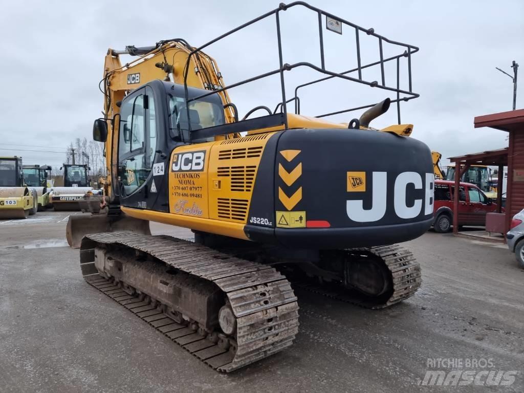JCB JS 220 LC Paletli ekskavatörler