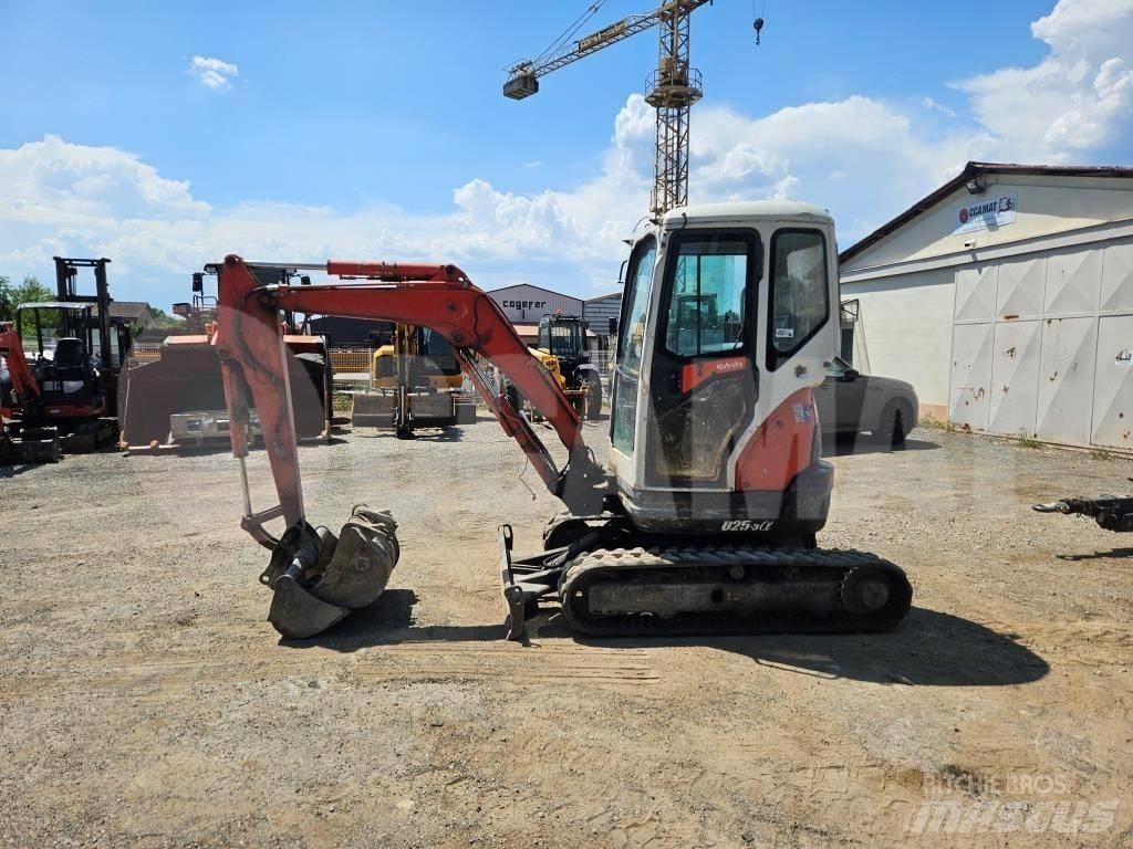 Kubota U 25 Mini ekskavatörler, 7 tona dek