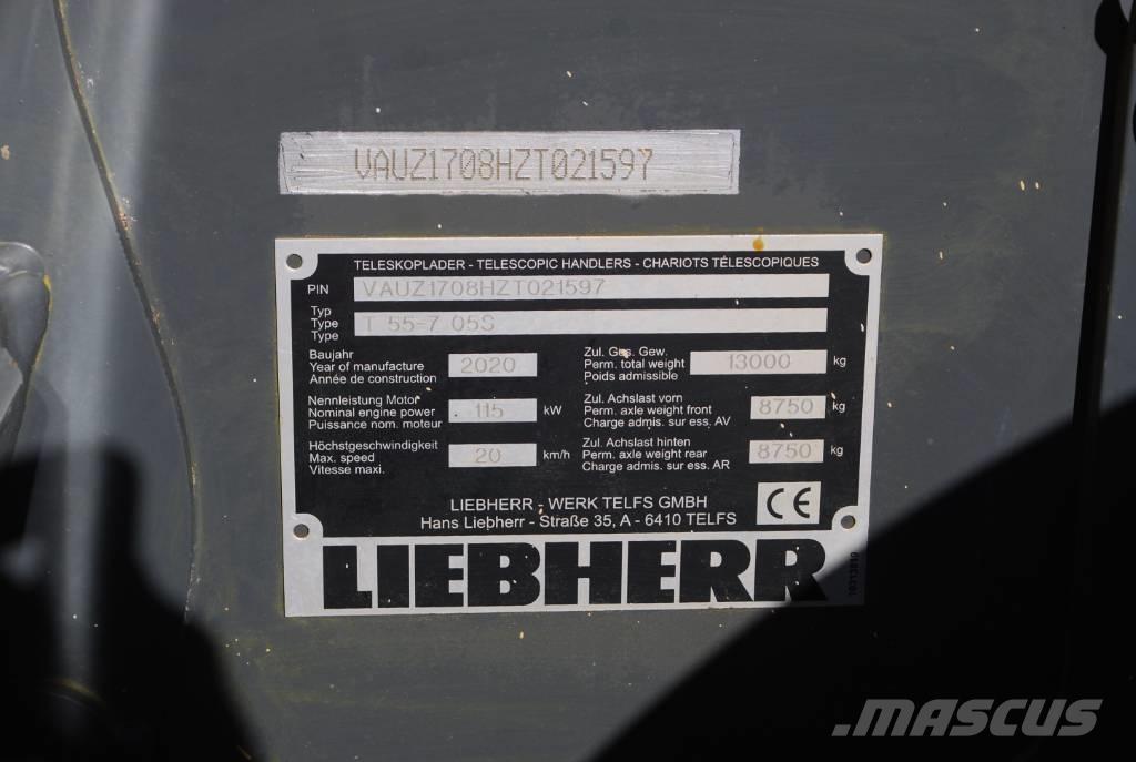 Liebherr T 55-7s Teleskopik yükleyiciler