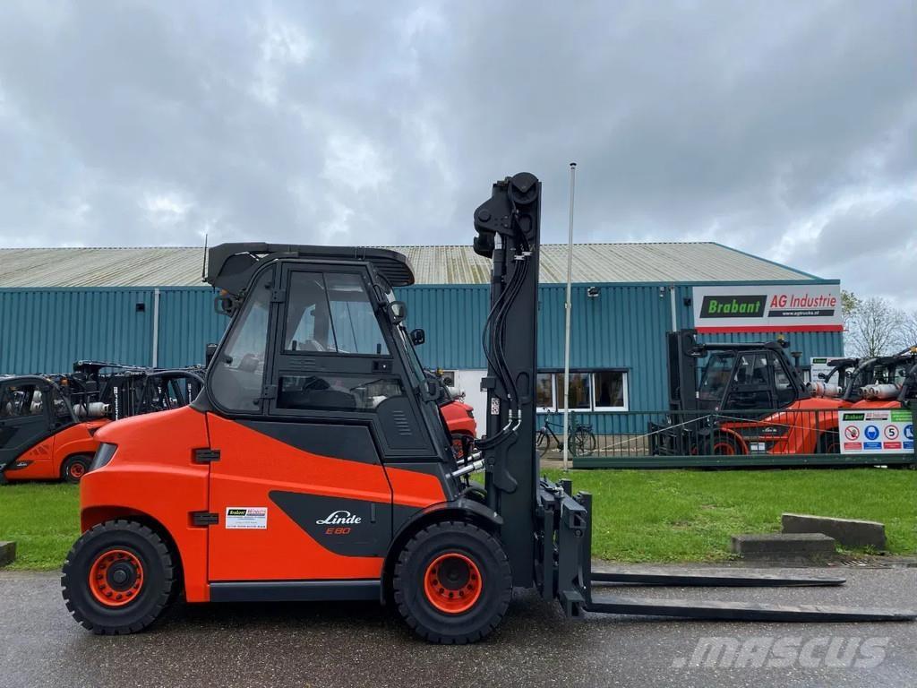 Linde E80-01/900 Elektrikli forkliftler