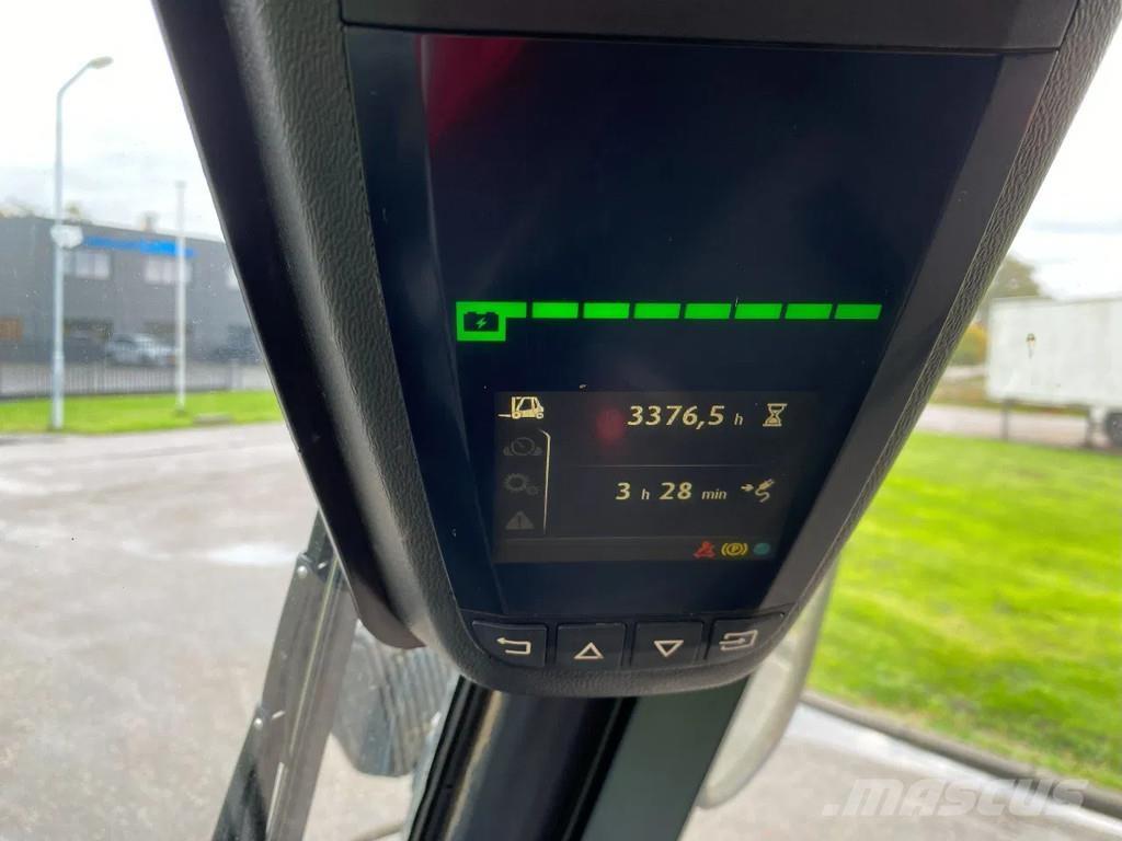 Linde E80-01/900 Elektrikli forkliftler