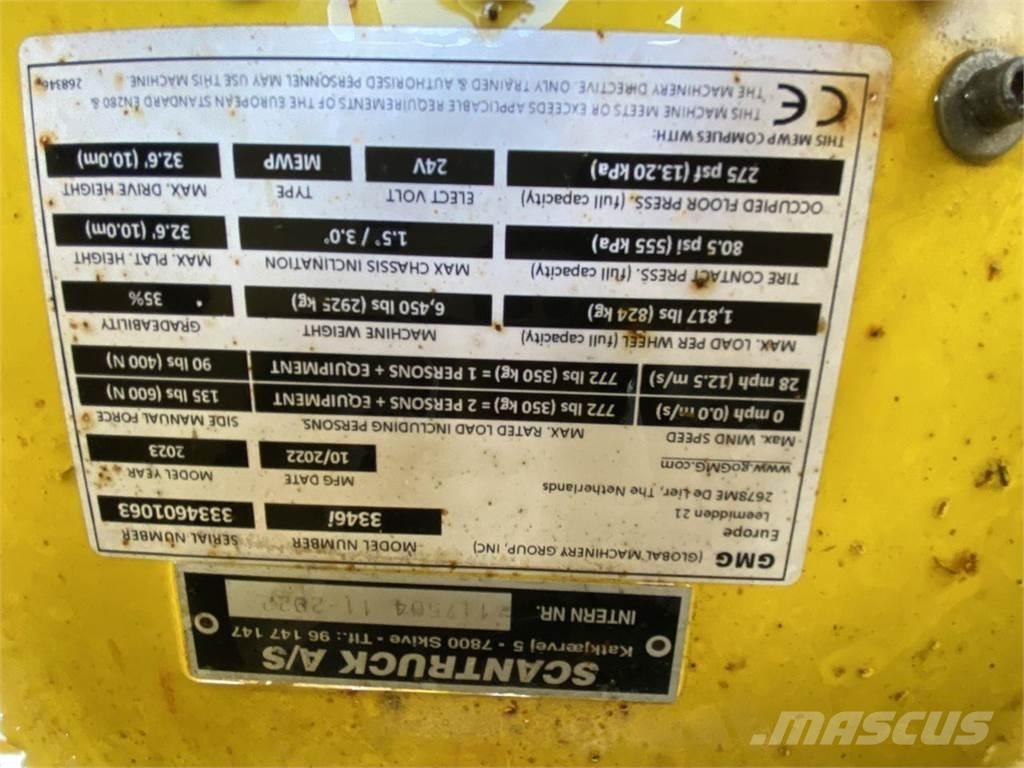 GMG 3346-i Makasli platformlar