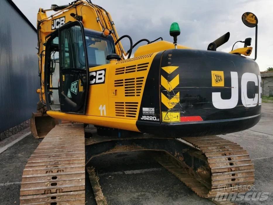 JCB JS220LC Paletli ekskavatörler