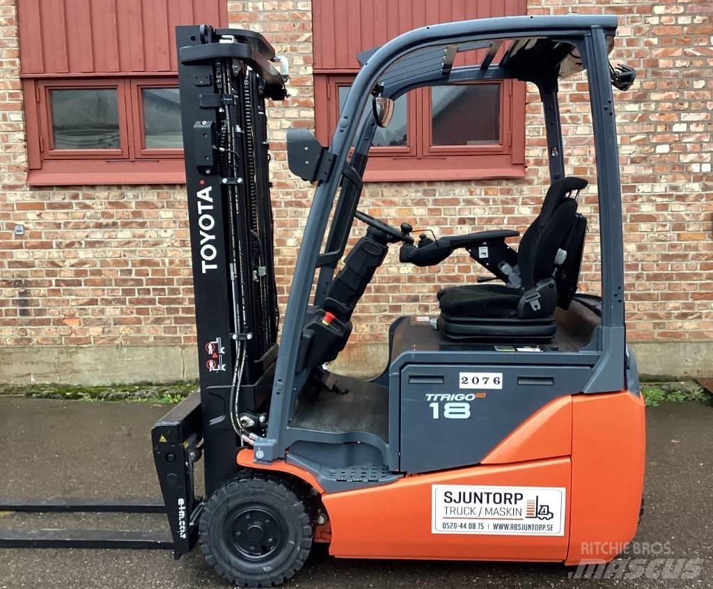 Toyota 8FBEK18T Elektrikli forkliftler